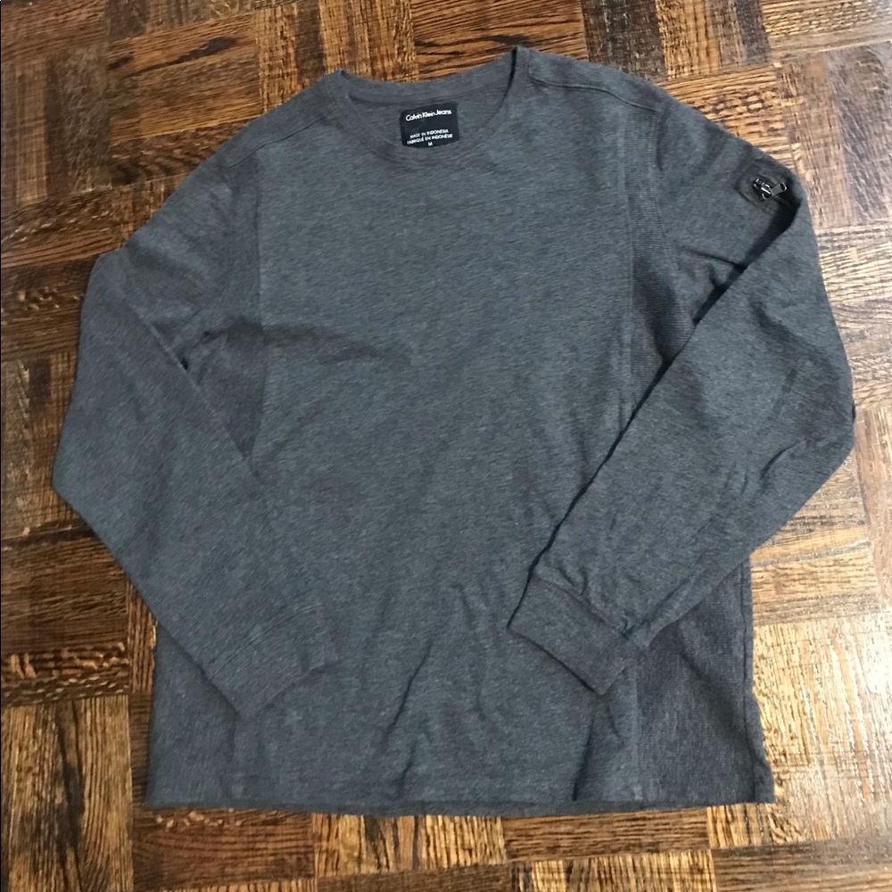 Calvin Klein Spring/Fall Sweater/Striped Shirt